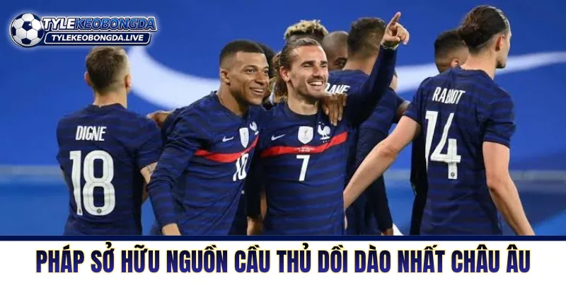 Bóng Đá Pháp - Sức Mạnh Và Bản Lĩnh Của Một Quân Vương 17 Pháp sở hữu nguồn tài nguyên cầu thủ dồi dào nhất châu Âu