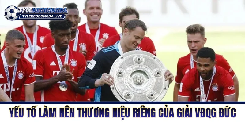 Yếu tố làm nên thương hiệu riêng của giải VĐQG Đức