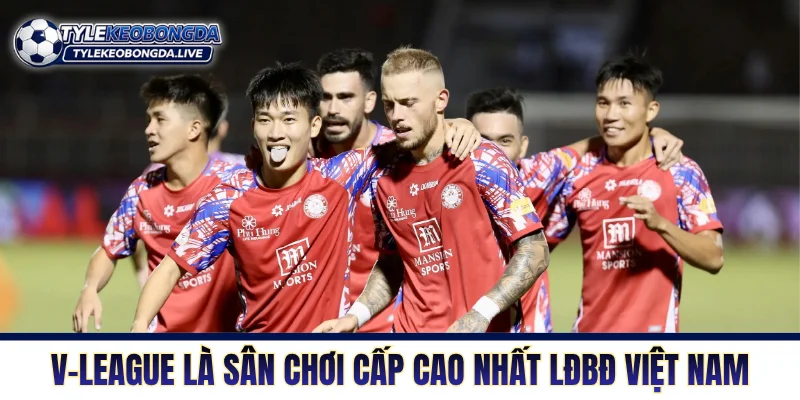 V-League - Sân Chơi Cấp Cao Nhất Đất Nước Hình Chữ S 5 V-League là sân chơi cấp cao nhất LĐBĐ Việt Nam