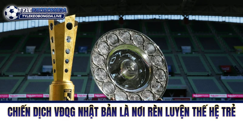 Chiến dịch VĐQG Nhật Bản là nơi rèn luyện cho thế hệ trẻ